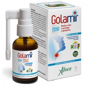 Golamir 2Act Spray 30 Ml No Alcool Adulti E Bambini Da Un Anno Di Eta'