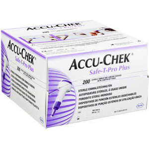 Lancette Pungidito Accu-Chek Safe T Pro Plus 200pz