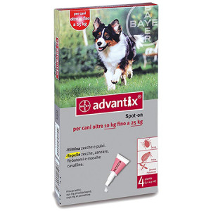 Advantix Spot-On Cani 10-25 Kg