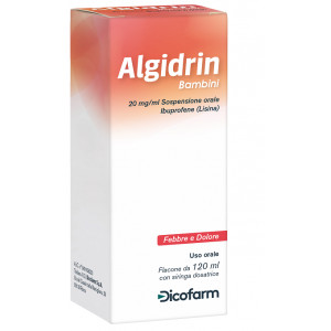 Algidrin*Bb Orale Sosp 120 Ml 20 Mg/Ml + Siringa 5 Ml