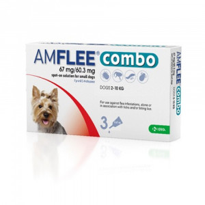 Amflee Combo Spot-On cani Da 2 A 10 Kg