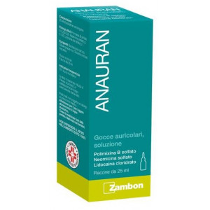 Anauran Gtt Oto Flaconi 25 ml