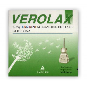 Verolax Bambini Soluzione Rettale 6 Clismi 2,25G