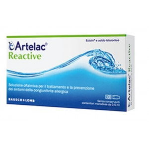 Artelac Reactive Soluzione Oftalmica Monodose 10 Unita' Da 0 ,5 Ml
