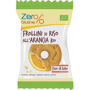 Frollini Riso All'Arancia Senza Glutine Bio