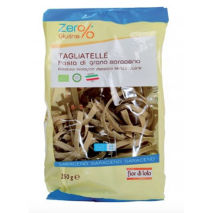 Zero% Glutine Tagliatelle A Nido Di Grano Saraceno Integrale Senza Glutine Bio 250 G