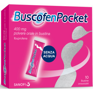 Buscofenpocket Polvere Orale 10 Bustine 400 Mg