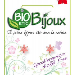 Orecchino Fiocco Neve Rose