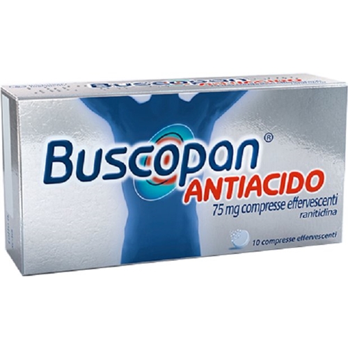 Antiacido 10 Cpr Effervescenti 75 mg