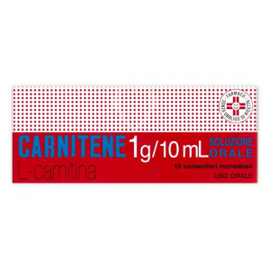 Carnitene Soluzione Orale 10 Flaconcini Monodose 1 g