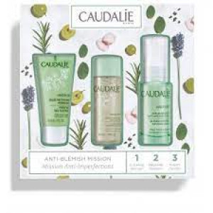 Caudalie Cofanetto Vinopure 1/2/3 Gel 30 Ml + Tonico 50 Ml +Siero 30 Ml