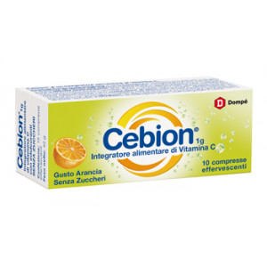 Cebion Effervescente Vitamina C Senza Zucchero 10 Compresse