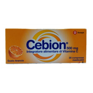 Cebion Masticabile Arancia Vit C 20 Cpr