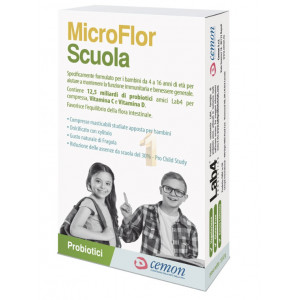 Microflor Scuola 30 Capsule Masticabili