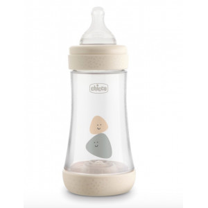 Biberon Perfect 5 Unisex 240 ml In Silicone 2 Fori