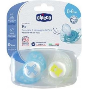 Succhietti Air Bimba Silicone 0-6m 2 Pz