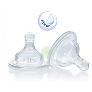 Tettarella Perfect 5 2M In Silicone 2 Fori 2 Pezzi