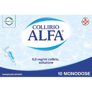 Collirio Alfa 10 Contenitori Monodose 0,3 ml