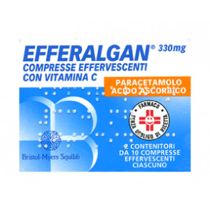 Efferalgan*20Cpr Eff 330+200Mg