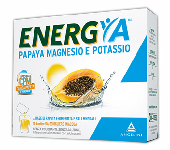 Energya Papaya Magnesio e Potassio  14 Bustine