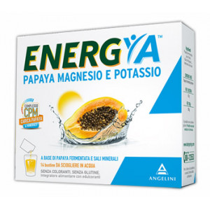 Energya Papaya Magnesio e Potassio  14 Bustine