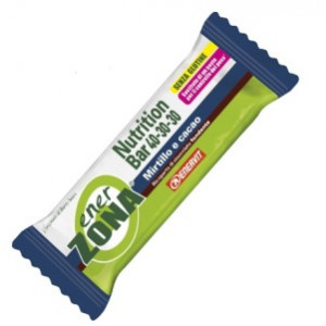 EnerZona Nutrition Bar 40-30-30 Sostituto Del Pasto Mirtillo e Cacao