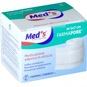 Meds Pore Medicazione Adesiva 1Mx7Cm