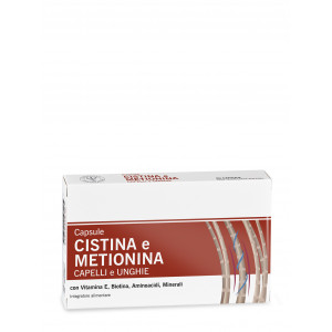 Capsule capelli e unghie  Cistina e Metionina 60 Cps