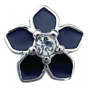 Flower Crystal/Enamel Bjt969