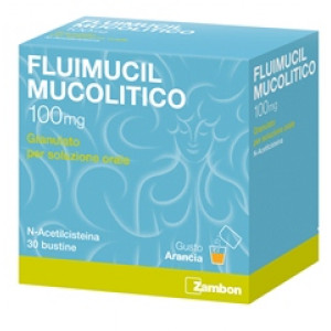 Fluimucil Mucolitico 30 Bustine 100Mg