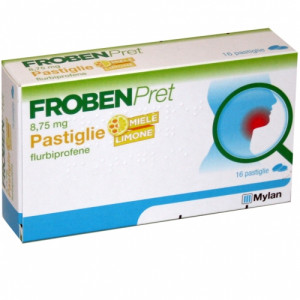 Frobenpret 16 Pastiglie 8,75 Mg Limone Miele