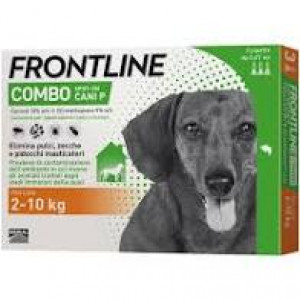 Frontline Combo Spot-On Pipetta 0,67 Ml + 60,3 Cani Da 2 A 10 Kg