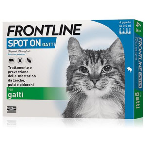 Frontline Spot-on Gatti 4 Pipette 0,5 ml