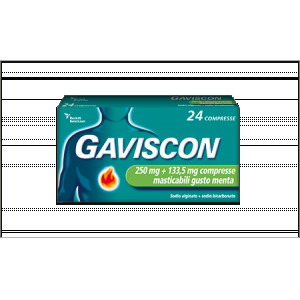 Compresse masticabili gusto menta - 24cpr