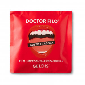 Doctor Filo Interdentale Espandibile Fragola