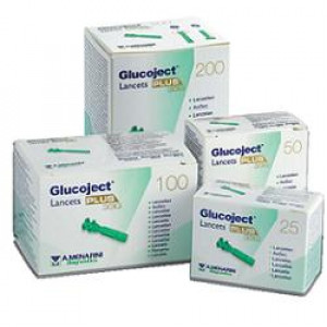 Glucoject Lancets Plus G33 25P