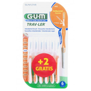 Gum Trav-Ler 0,9 Scovolino Promo 4 + 2 Pezzi
