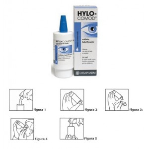 Hylo-Comod Gocce Oculari Ialuronato Di Sodio 0,1%  Flaconcin O 10 Ml