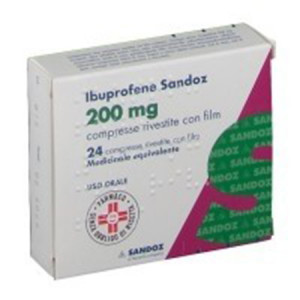 Ibuprofene San*24Cpr Riv 200Mg