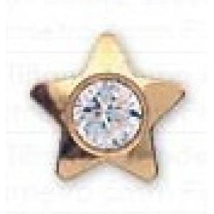 Inverness Orecchini Stella Crystal Placcati Oro R24C1 RANK 501