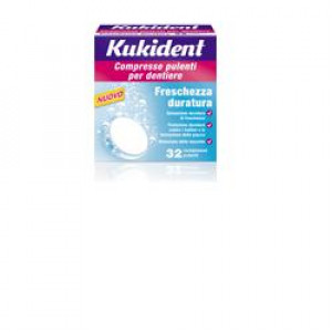 Kukident Cleanser Fresch 54 Compresse Pulizia Protesi Dentar Ie