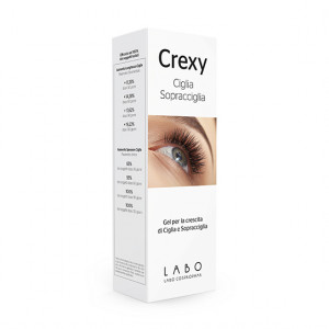 Crexy Ciglia E Sopracciglia Gel Ricrescita con doppio Applicatore 4+4 Ml
