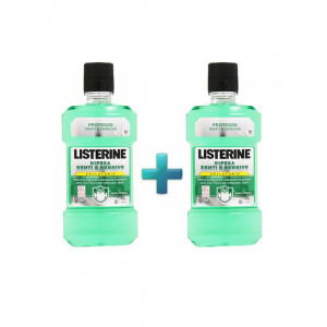 Listerine Denti & Gengive Gusto Delicato 2 X 500 Ml Listerine Denti & Gengive Gusto Delicato 2 X 500 Ml