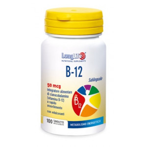 B-12 Sublinguale 50 mcg 100 Tavolette