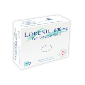 Lorenil*1Cps Molli Vag 600Mg