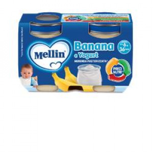 Mellin Merenda Yogurt Banana 2X120 G RANK 427