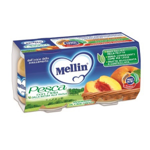 Mellin Omog Pesca/Mela 2X100G RANK 440