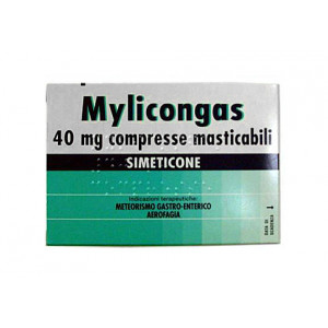 Mylicongas 50 compresse masticabili 40mg