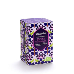 Infuso In Filtro Mirtillo E Sambuco Bio