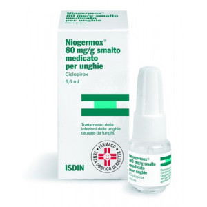 Niogermox*Smalto Unghie 6,6 Ml 80 Mg/G
